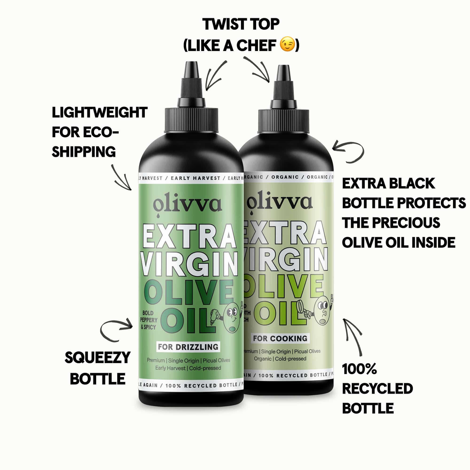 For Drizzling - Early Harvest Premium Extra Virgin Olive Oil